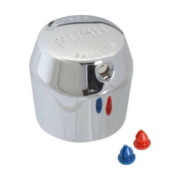 HANDLE, PUSH BUTTON for Chicago Faucet - Part No CGFT665-PSHJKCP
